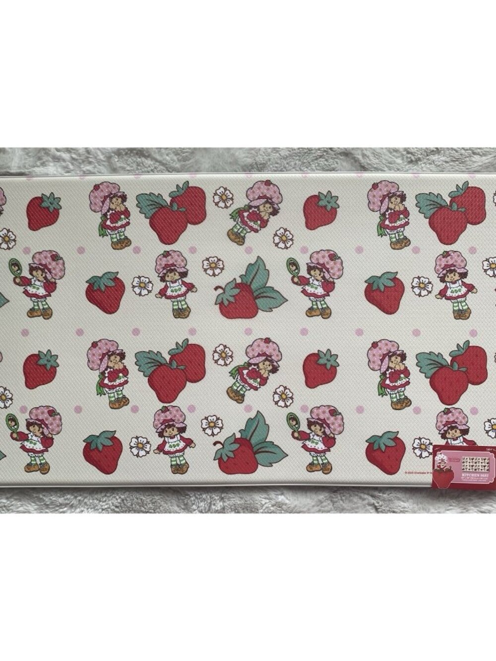 Strawberry Shortcake Anti Fatigue Kitchen‎ Mat 20” X 39” Decorative PVC NEW